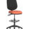 Eclipse Plus II Task Operator Chair, Bespoke Quest Crab seat, black back, with Hi Rise Draughtsman Kit.