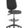 Eclipse Plus II Hi Rise Draughtsman Office Chair, Bespoke Quest Mussel and Black, with adjustable height and base.