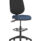 Eclipse Plus II Task Operator Chair in Bespoke Quest Whelk with black back and hi-rise draughtsman kit.