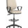 Eclipse Plus II Task Operator Office Chair in Bespoke Quest Salt with matching back and hi-rise draughtsman kit.