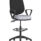 Eclipse Plus II Task Operator Chair with Bespoke Quest Shell, black back, and hi-rise draughtsman kit.