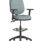 Eclipse Plus II Task Operator Chair in Bespoke Rivet Tensile with matching back, equipped with Hi Rise Draughtsman Kit.