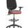 Eclipse Plus II Task Operator Chair with Bespoke Rivet Forge seat and black back, featuring a hi-rise draughtsman kit.