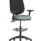 Eclipse Plus II Task Operator Office Chair, Bespoke Rivet Tensile seat, black back, with Hi Rise Draughtsman Kit.