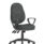 Eclipse Plus XL High Back Task Operator Chair, Bespoke Quest Mussel, with loop arms and adjustable height.