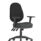 Eclipse Plus XL High Back Task Operator Chair in Bespoke Quest Mussel with height adjustable arms and black base.
