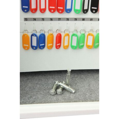 KS0030E Electronic Steel Key Safe featuring secure electronic lock and heavy-duty steel construction, with concealed hinges.