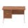 Impulse 1200mm Cantilever Straight Desk With Single Fixed Pedestal