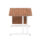 Impulse 1200mm Cantilever Straight Desk With Single Fixed Pedestal