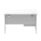 Impulse 1200mm Cantilever Straight Desk With Single Fixed Pedestal