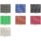 Touch Mesh Task Chair in various mesh colors: black, blue, dark grey, green, orange, red, and white.