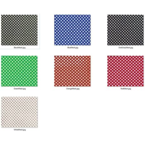 Touch Mesh Task Chair in various mesh colors: black, blue, dark grey, green, orange, red, and white.