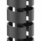 Black Cable Spine, 50mm size, designed for efficient cable management in office environments.