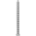Grey 50mm Cable Spine with vertical slats for organized cable management.