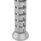 Practical grey Cable Spine for cable management with two compartments, built-in exit, and weighted base, 745mm length.