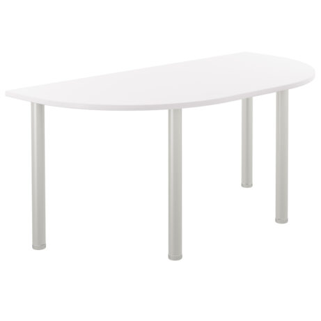 One Fraction Plus Rectangular Meeting Table with D-End (FSC)