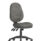 Eclipse Plus XL High Back Task Chair in charcoal fabric, featuring a no-arm design and adjustable height.