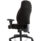 Galaxy Medium Back Task Operator Office Chair in black fabric with adjustable arms and a five-star base for mobility.