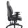 Galaxy Medium Back Task Operator Office Chair, black fabric, with adjustable arms and a five-star base on wheels.