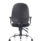 Lisbon Medium Back Task Operator Office Chair in black with height-adjustable arms and ergonomic design.