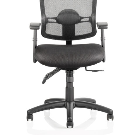 Portland III High Mesh Back Task Operator Office Chair with Arms