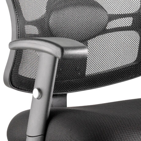 Portland III High Mesh Back Task Operator Office Chair with Arms
