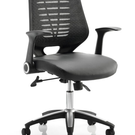 Relay Medium Mesh Back Task Operator Office Chair with Arms