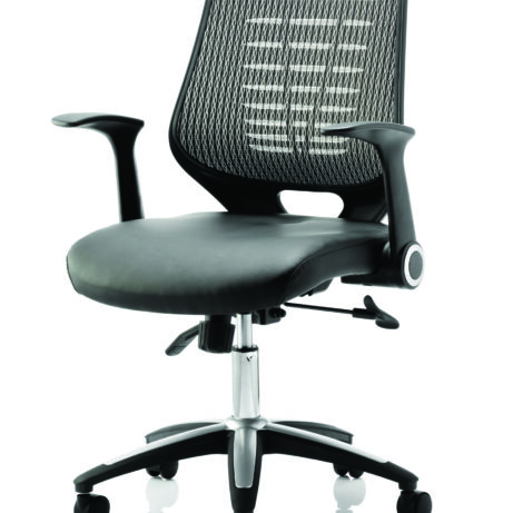 Relay Medium Mesh Back Task Operator Office Chair with Arms