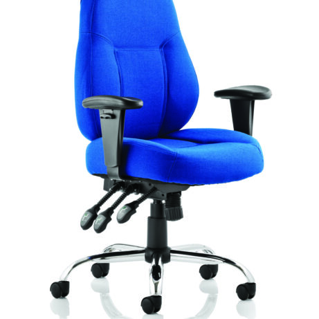 Storm High Back Task Operator Office Chair with Arms