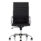 Nola Black Leather Executive Office Chair with Arms