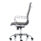 Nola Black Leather Executive Office Chair with Arms