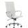 Nola Black Leather Executive Office Chair with Arms