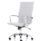 Nola Black Leather Executive Office Chair with Arms