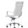 Nola Black Leather Executive Office Chair with Arms