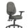 Eclipse Plus XL High Back Task Operator Office Chair in charcoal fabric with height adjustable and folding arms.
