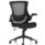 Orbit Black Mesh Back Chair featuring a black mesh back and seat, ergonomic design, and adjustable armrests.
