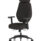 Nexus High Back Black Fabric Ergonomic Task Operator Office Chair with Arms and Headrest