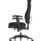 Nexus High Back Black Fabric Ergonomic Task Operator Office Chair with Arms and Headrest