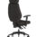 Nexus High Back Black Fabric Ergonomic Task Operator Office Chair with Arms and Headrest