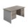 Panel Plus Rectangular Desk bundle with 2 & 3 Drawer Fixed Pedestal in Beech and White, size 1200 x 800 mm.