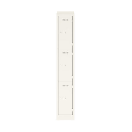 Primary 3 Door Single Locker Column