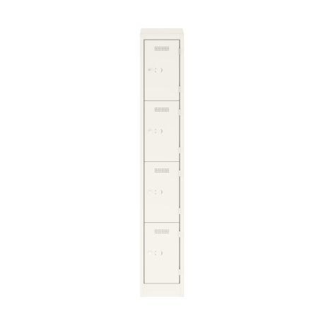 Primary 4 Door Single Locker Column