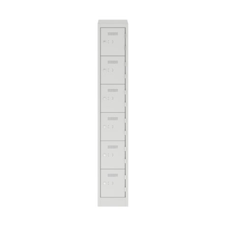 Primary 6 Door Single Locker Column