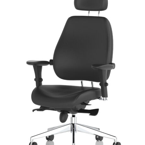 Chiro Plus Ultimate High Back Ergonomic Posture Chair with Arms and Headrest
