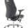 Domino High Back Black Ergonomic Posture Chair with Arms and Headrest