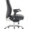 Domino High Back Black Ergonomic Posture Chair with Arms and Headrest