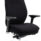 Domino High Back Black Ergonomic Posture Chair with Arms and Headrest