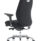 Domino High Back Black Ergonomic Posture Chair with Arms and Headrest