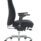 Domino High Back Black Ergonomic Posture Chair with Arms and Headrest