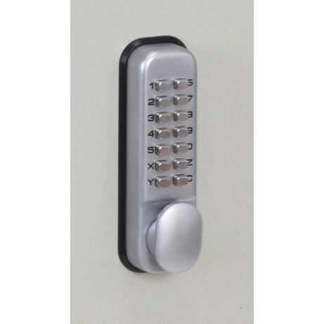 Phoenix Deep Key Cabinet electronic lock with numeric keypad, designed for secure key management and organization.